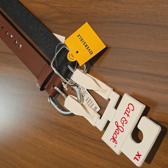 Cat & Jack | Girls | Belt | 2 Pack | Black and Brown - Picture 3 of 6